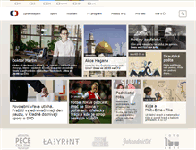 Tablet Screenshot of ceskatelevize.cz